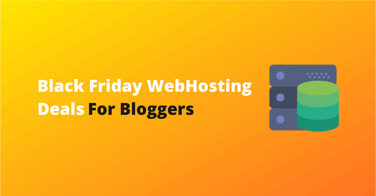 Best Black Friday Web Hosting Deals