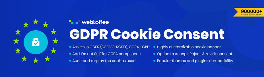 CookieYes GDPR Cookie Consent & Compliance Notice Plugin