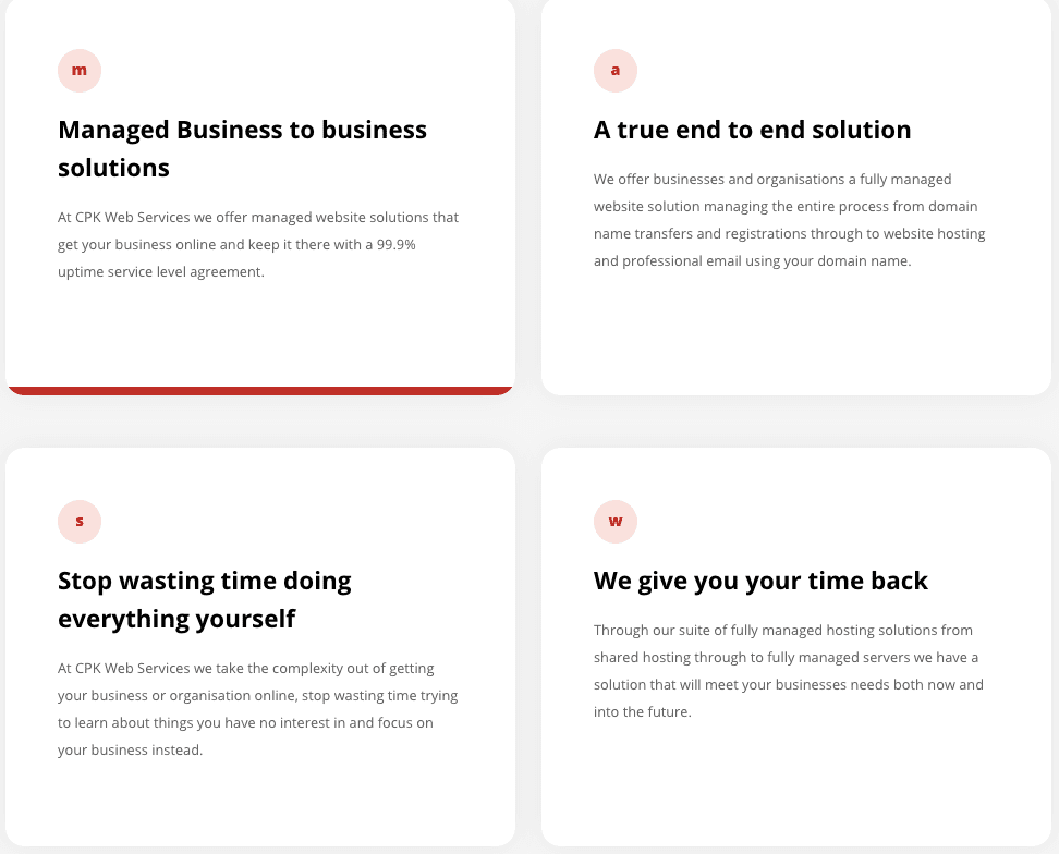 CPK-Web-Services-Review-Features