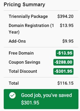 greengeeks hosting 36 months pricing