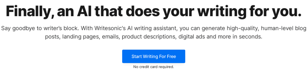 writesonic ai copywriting tool